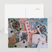 briefkaart "Spelkaarten" (Voorkant / Achterkant)