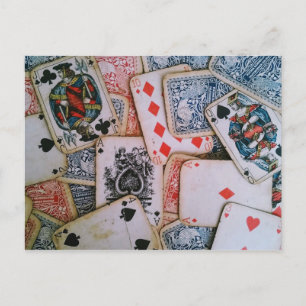 briefkaart "Spelkaarten"