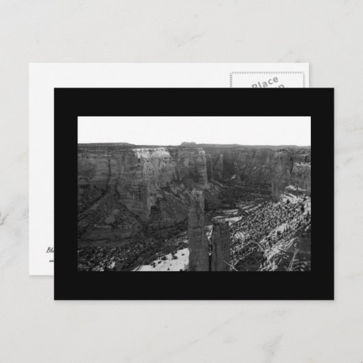 Briefkaart Spider Rock (Voorkant / Achterkant)