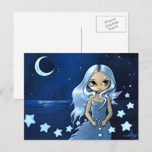 briefkaart "Spinner of Stars" (Voorkant / Achterkant)