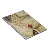 briefkaart spiral notebook notitieboek (Rechterzijde)