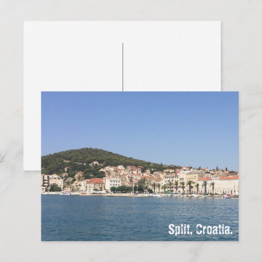 Briefkaart splitsen (Voorkant / Achterkant)