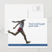 Briefkaart Sport volgen (Voorkant / Achterkant)