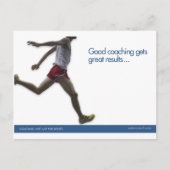 Briefkaart Sport volgen (Voorkant)