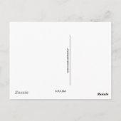 Briefkaart - Springtime-reserverij (Achterkant)