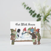 Briefkaart  Sprookje Antiek Afbeelding (Staand voorkant)