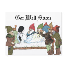 Briefkaart  Sprookje Antiek Afbeelding