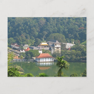 Briefkaart Sri Lanka - Kandy Temple van de Tooth
