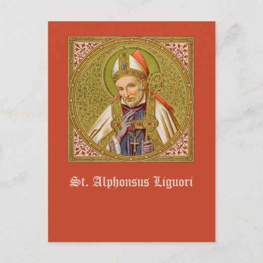 Briefkaart St. Alphonsus Liguori (SNV 02) (Square) (Voorkant)