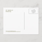 briefkaart, St.Basil's, Moskou Briefkaart (Achterkant)