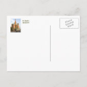 briefkaart, St.Basil's, Moskou Briefkaart (Achterkant)