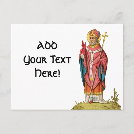 Briefkaart St. David of Wales (P 001) (Voorkant)