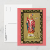 Briefkaart St. David of Wales (P 001) (Voorkant / Achterkant)