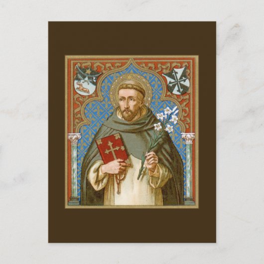 Briefkaart St. Dominic de Guzman (BK 011) (Voorkant)