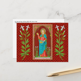 Briefkaart St. Emerentiana van Rome (SAU 36)