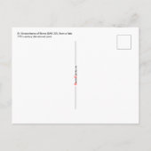 Briefkaart St. Emerentiana van Rome (SAU 36) (Achterkant)