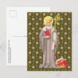 Briefkaart St. Etheldreda (Audrey) (P 003)