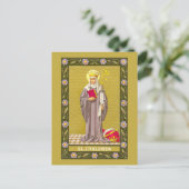Briefkaart St. Etheldreda (Audrey) (P 003) (Staand voorkant)