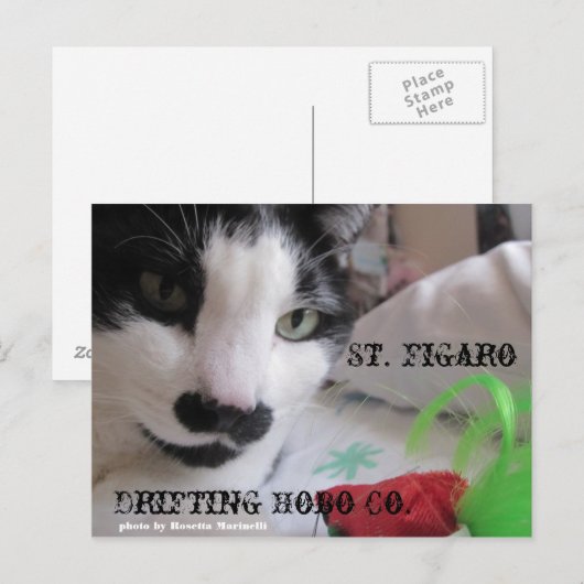 Briefkaart St. Figaro (Voorkant / Achterkant)