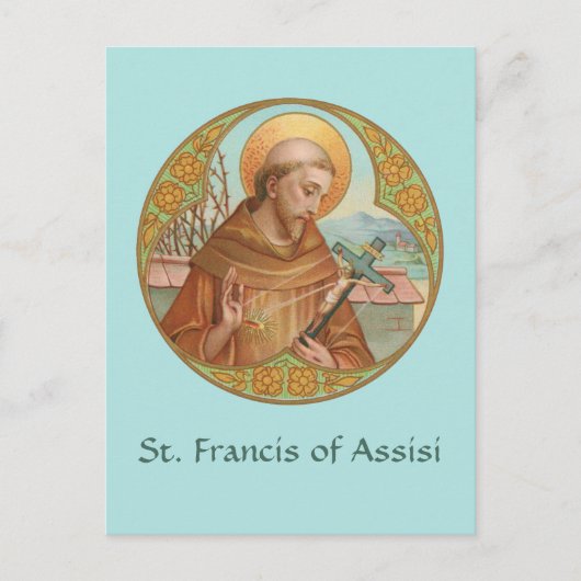 Briefkaart St. Francis of Assisi (BK 002) (Voorkant)