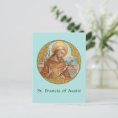 Briefkaart St. Francis of Assisi (BK 002) (Staand voorkant)