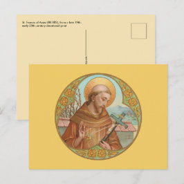 Briefkaart St. Francis of Assisi (BK 002)