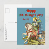 Briefkaart St. George on Horseback (BS 01) (Voorkant / Achterkant)