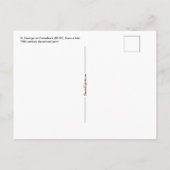 Briefkaart St. George on Horseback (BS 01) (Achterkant)