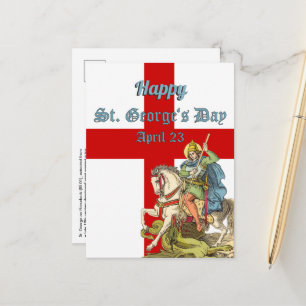 Briefkaart St. George on Horseback (BS 01)