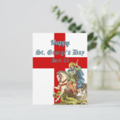 Briefkaart St. George on Horseback (BS 01) (Staand voorkant)
