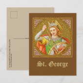 Briefkaart St. George (SNV 13) (Voorkant / Achterkant)