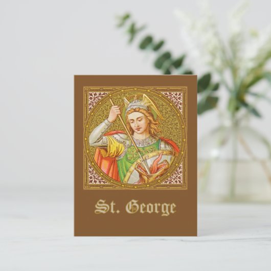 Briefkaart St. George (SNV 13) (Staand voorkant)