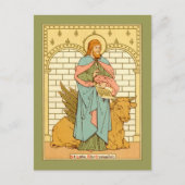 Briefkaart St. Luke de Evangelist (RLS 08) (Voorkant)