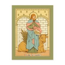 Briefkaart St. Luke de Evangelist (RLS 08)
