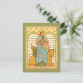 Briefkaart St. Luke de Evangelist (RLS 08) (Staand voorkant)
