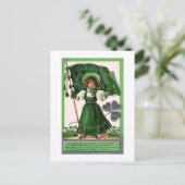 Briefkaart- St. Patricks Day Briefkaart (Staand voorkant)
