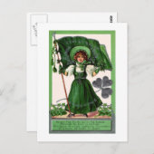 Briefkaart- St. Patricks Day Briefkaart (Voorkant / Achterkant)
