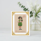 Briefkaart- St. Patricks Day Briefkaart (Staand voorkant)