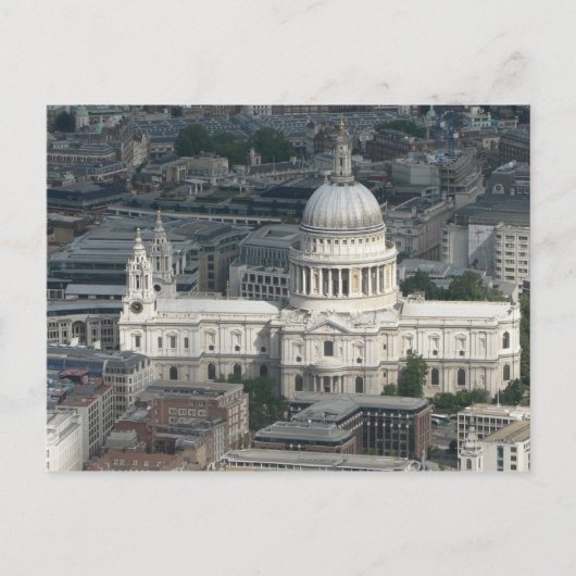 Briefkaart St. Paul Cathedral, Londen U.K. (Voorkant)