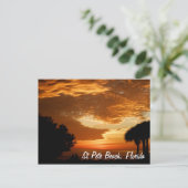 Briefkaart - St. Pete Beach Sunset - Gepersonalise (Staand voorkant)
