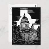 Briefkaart ST PETERSBURG Sint-Isaac-kathedraal (Voorkant / Achterkant)