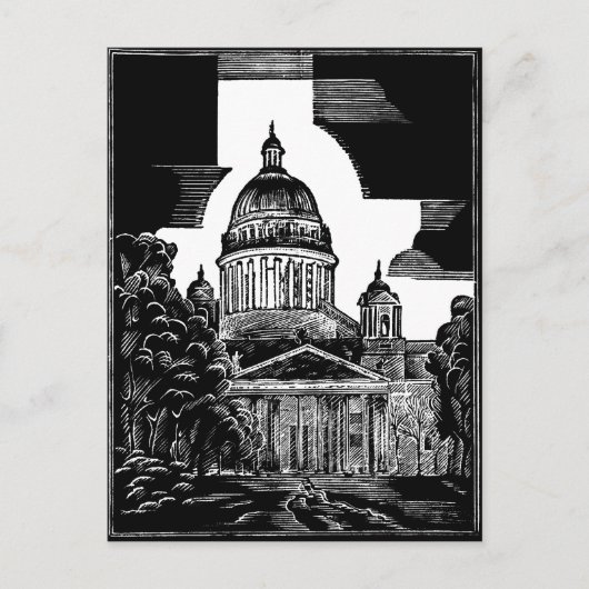 Briefkaart ST PETERSBURG Sint-Isaac-kathedraal (Voorkant)