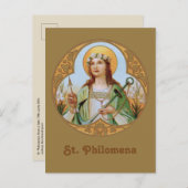 Briefkaart St. Philomena (BK 005) (Voorkant / Achterkant)