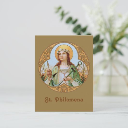 Briefkaart St. Philomena (BK 005) (Staand voorkant)