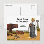 Briefkaart St. Piran of Cornwall (SAE 01) (Voorkant / Achterkant)