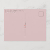 Briefkaart St. Teresa van Avila (M 008) (Achterkant)