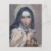 Briefkaart St. Teresa van Avila (M 008) (Voorkant)