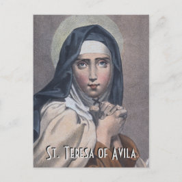 Briefkaart St. Teresa van Avila (M 008)