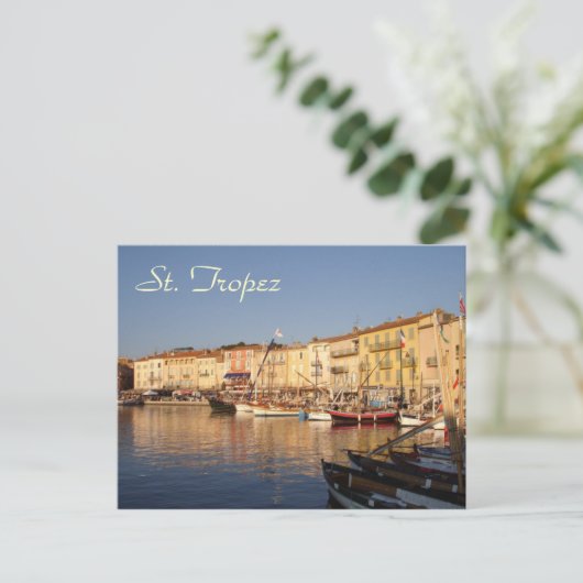 Briefkaart St. Tropez (Staand voorkant)