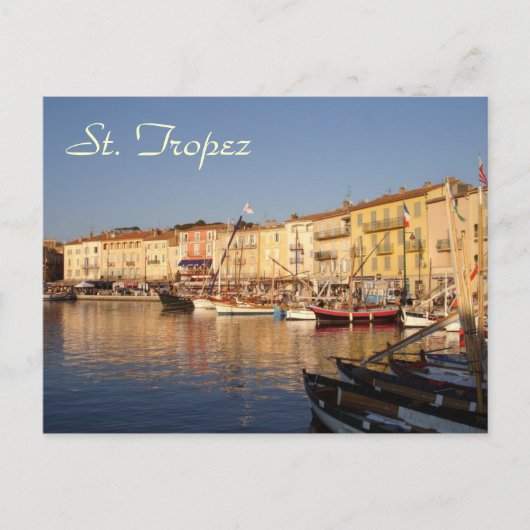 Briefkaart St. Tropez (Voorkant)
